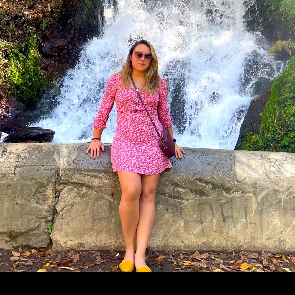 Boho Flower Dress